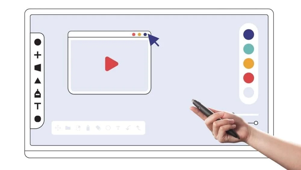 Air‑mouse kết hợp remote tiện lợi