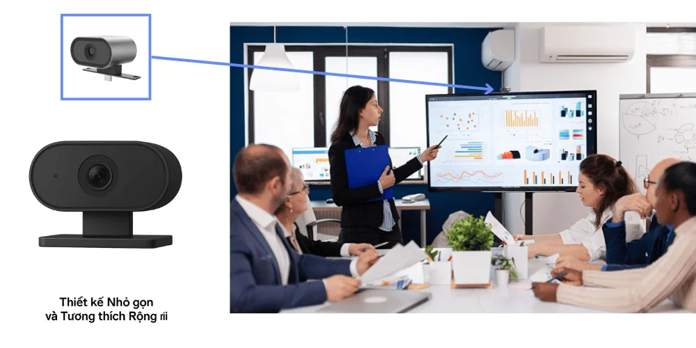 Thiết kế Nhỏ gọn và Tương thích Rộng rãi