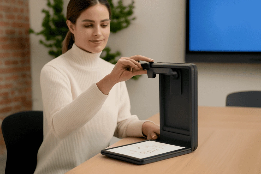 Hikvision DS-D51C08D sử dụng giao diện USB 2.0 hỗ trợ UVC