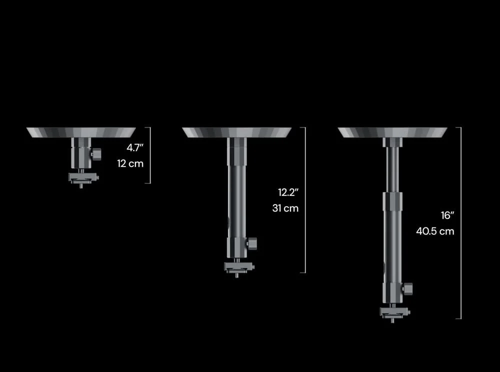 Tùy chỉnh chiều cao & góc chiếu linh hoạt