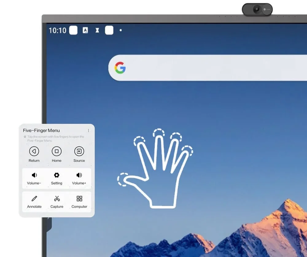 Hisense GoBoard Live Pro được trang bị nhiều cổng kết nối