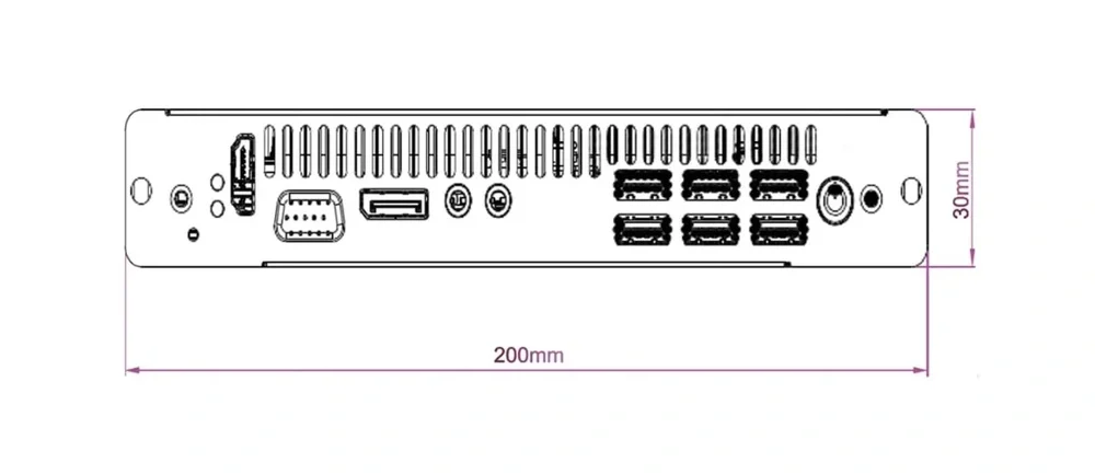 Module hỗ trợ nhiều cổng kết nối như USB 3.0