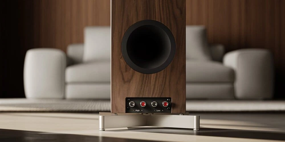 Grand Inicio có thể kết nối với ampli cao cấp hoặc bộ xử lý âm thanh Hi-Fi khác nhau