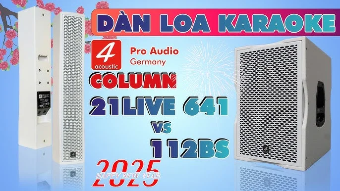 Loa Cột 4Acoustic 21Live 641 White âm thanh chuyên nghiệp