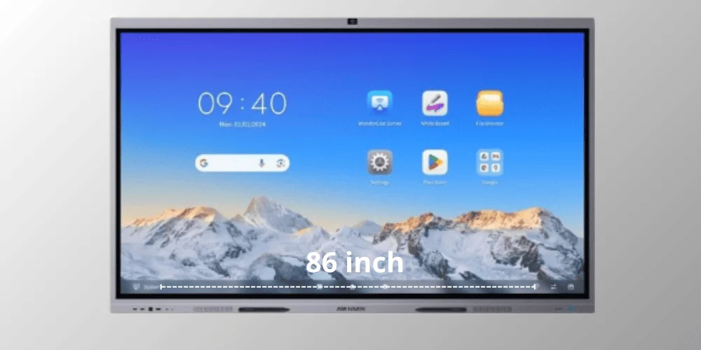 Kích thước Lớn 86 Inch 4K – Hiển thị Tối đa