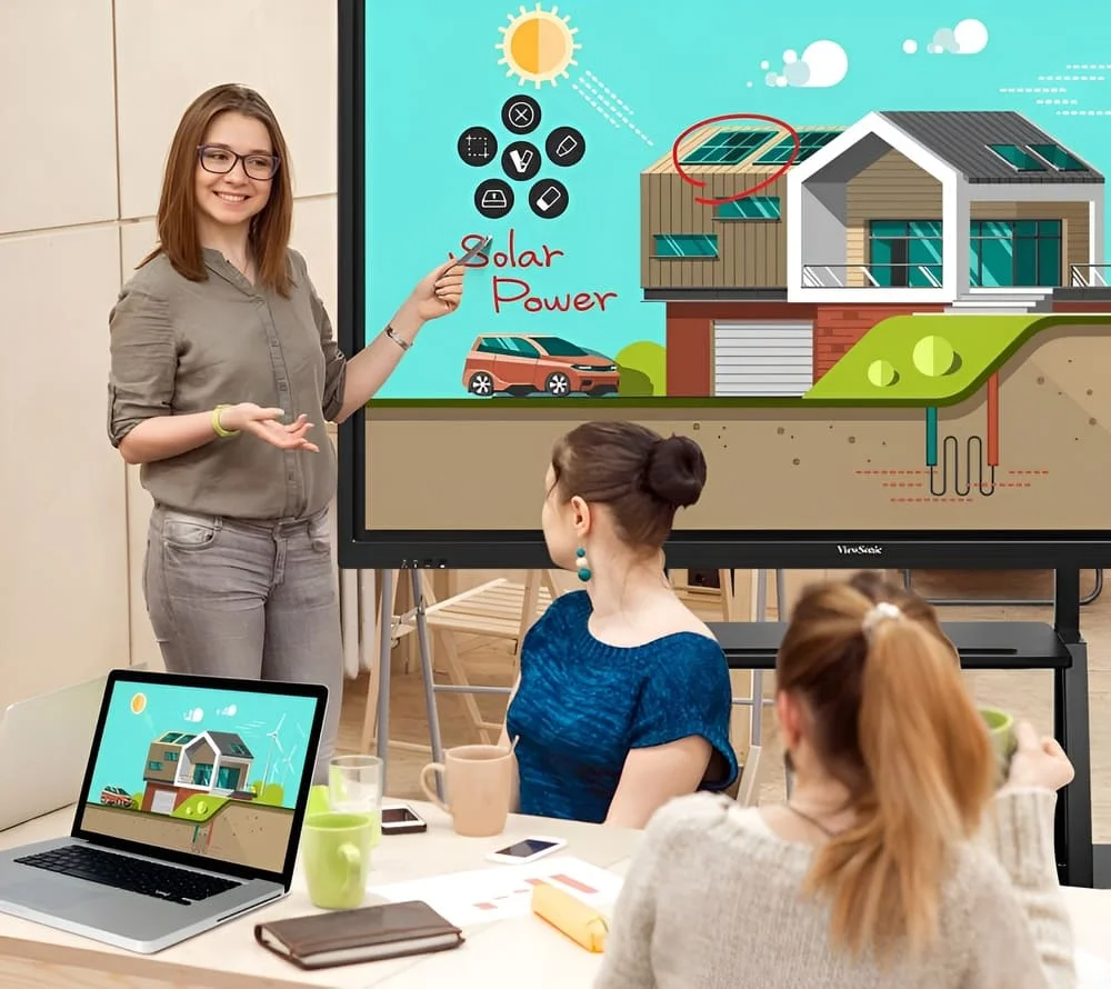 Màn hình tương tác ViewSonic IFP9850-3 – 98″ 4K UHD, độ bền cao