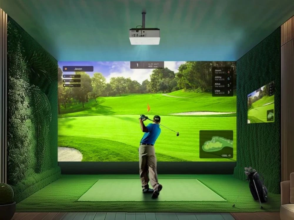 Có thể tạo ra màn hình 100 inch chỉ từ khoảng cách chưa tới 1 mét