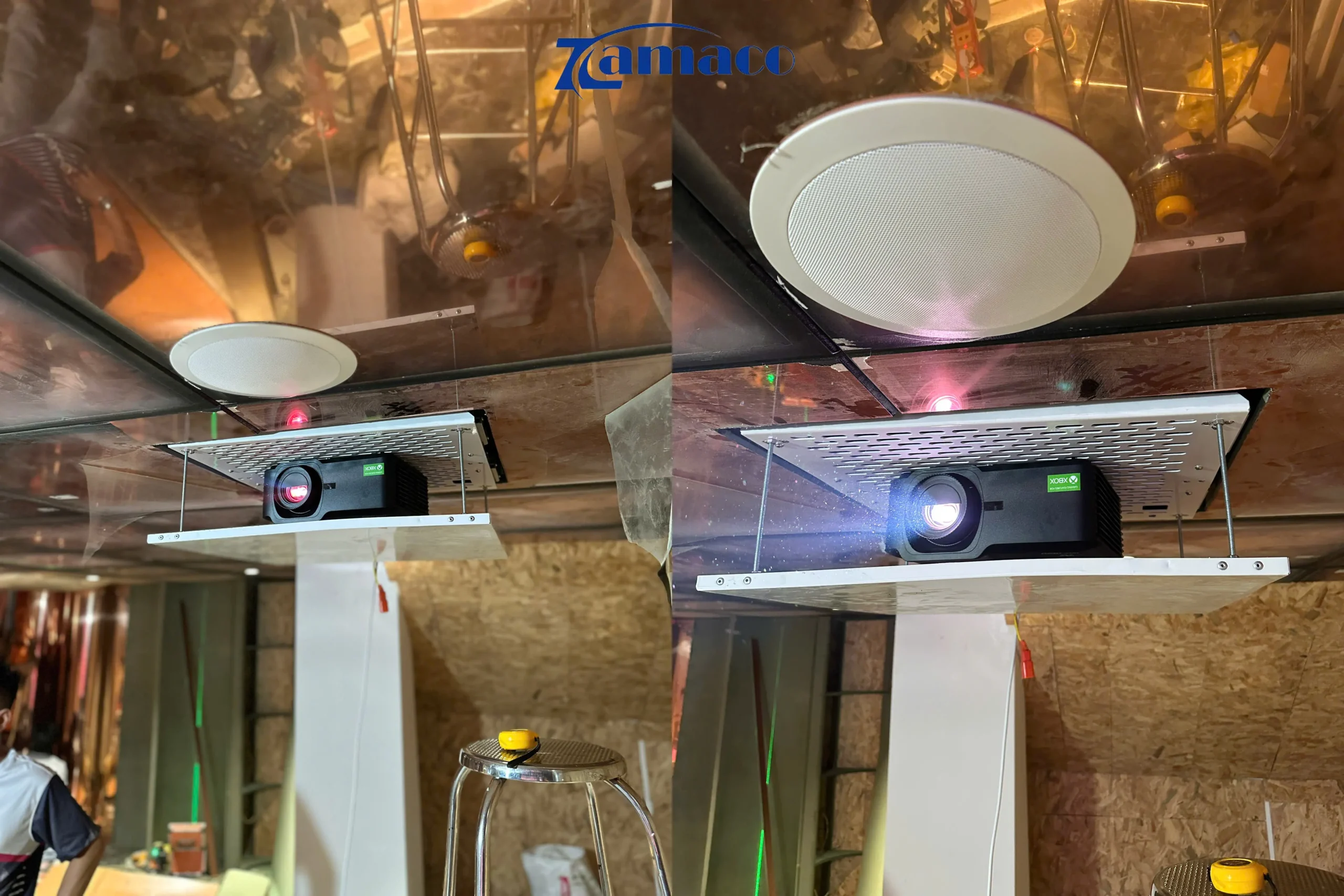 Tổng thể không gian hiện đại – tinh tế – sạch dây