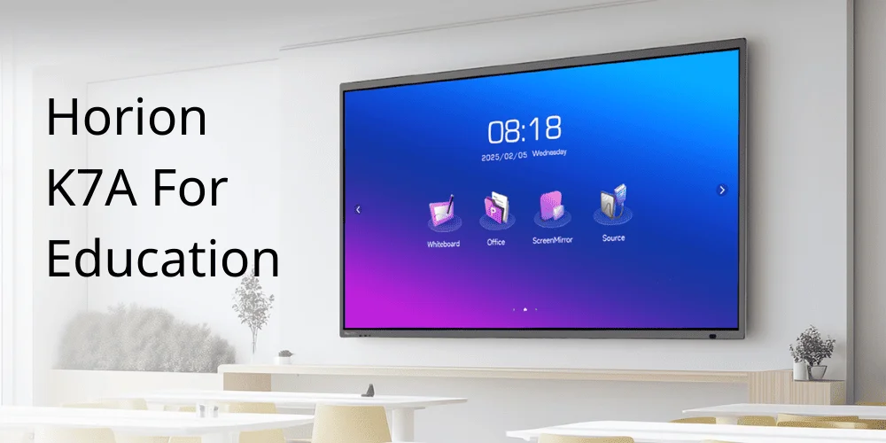Tổng quan sản phẩm màn hình tương tác Horion K7A 4K
