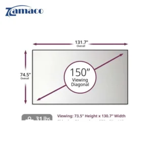 Màn chiếu xuyên âm Elite Screens Aeon CineWhite A8K 150 inch – Chuẩn 8K cao cấp