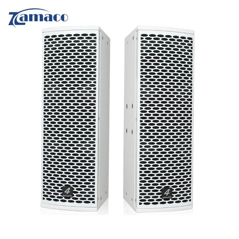4acoustic pcs 205 white loa cot cao cap cho he thong am thanh chuyen nghiep