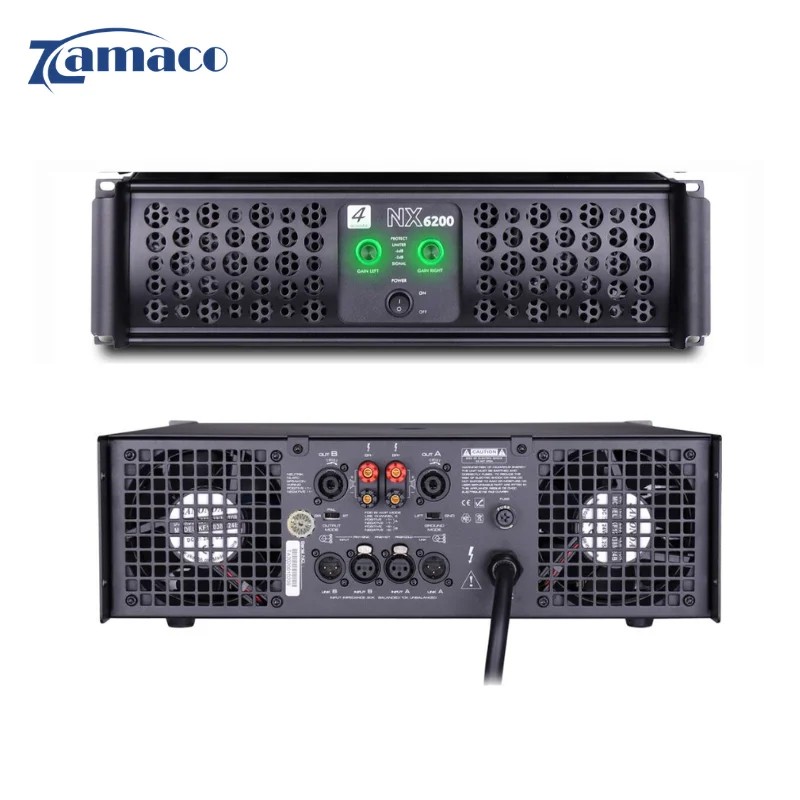 amplifier 4acoustic nx6200 class td cong suat lon chinh hang cao cap 5
