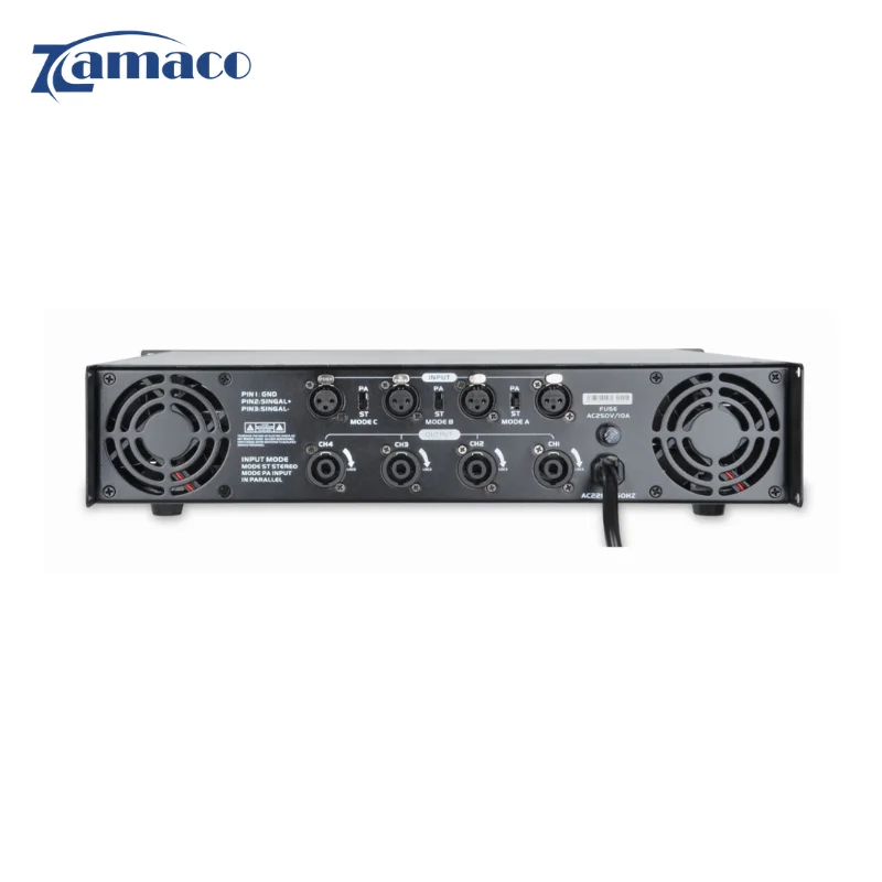 amplifier 4acoustic sa4800 class h 4 kenh cong suat cao chinh hang 2
