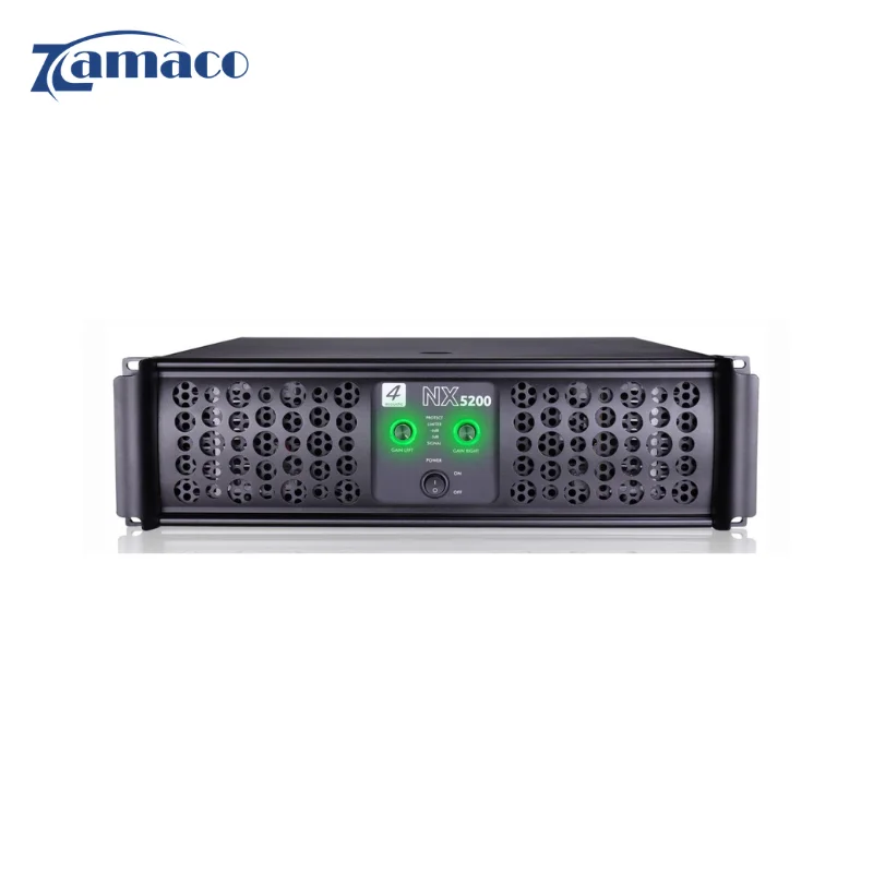 amplifier class td 4acoustic nx5200 chinh hang cuc day cong suat 5000w 1