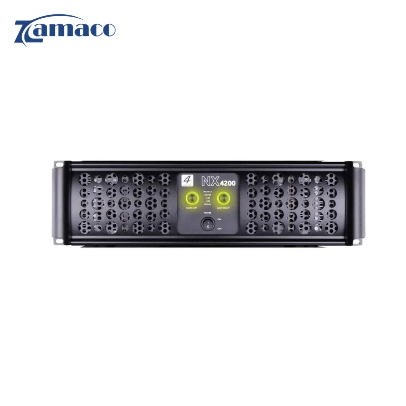 amplifier class td 4acoustic nx5200 chinh hang cuc day cong suat 5000w 5