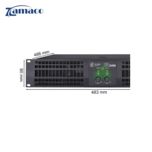 cuc day cong suat 4acoustic sq2400 amplifier 2 kenh class h 2x1200w 2