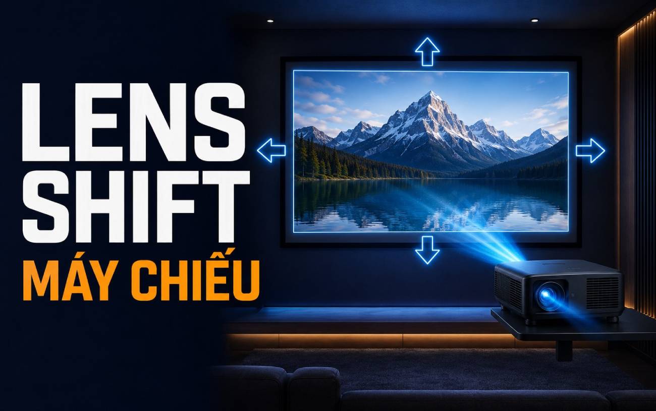 Lens Shift Máy Chiếu