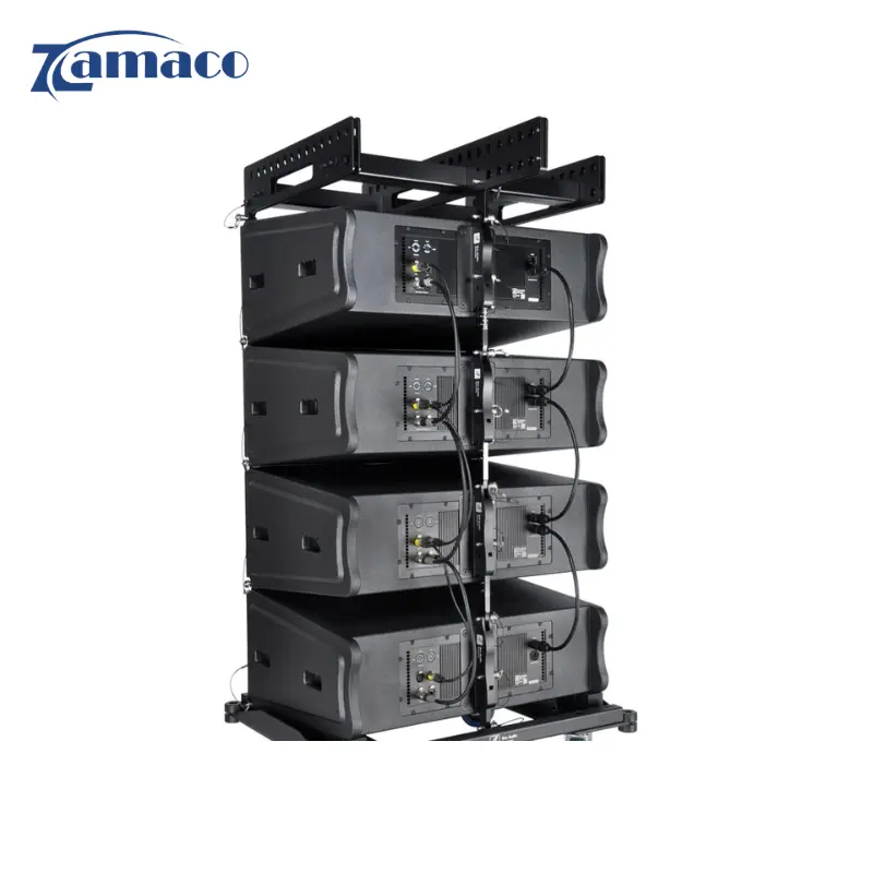 loa line array 4acoustic raptor 10 active bass 10 inch dsp fir 3