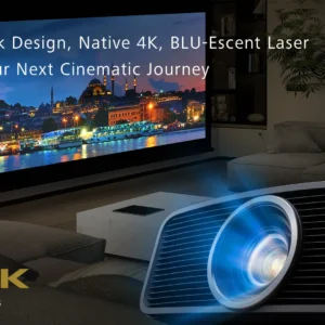 Máy chiếu 4K native JVC DLA-NZ700BE màu đen, công nghệ D-ILA