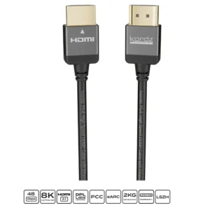 Cáp HDMI Kordz R.4 48Gbps Rack & Marine 0.3–3m