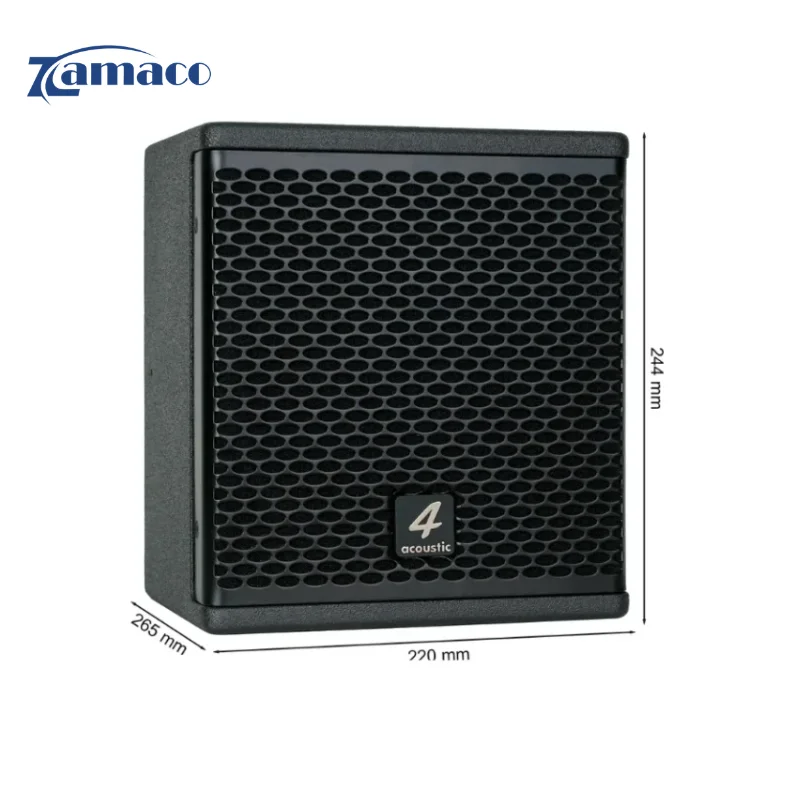 loa dong truc 4acoustic hcs 108c black 5