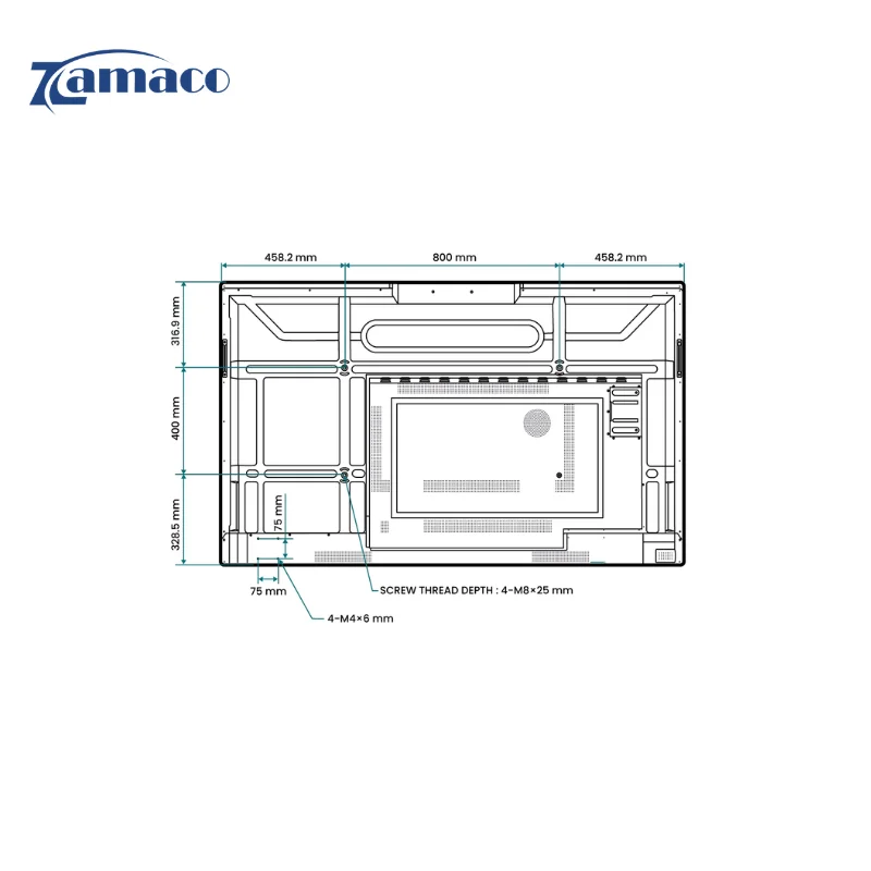 man hinh tuong tac benq re7504fv2 75 inch 5