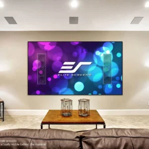 Màn chiếu Elite Screens Aeon CineGrey 3D AT – lắp đặt trong phòng giải trí