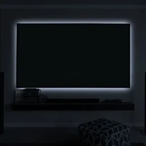 Màn chiếu Elite Screens Aeon CineGrey 3D – kết hợp đèn LED hắt sau khung