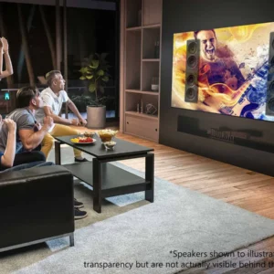 Màn chiếu Elite Screens Aeon CineGrey 4D AT – lắp đặt trong phòng khách