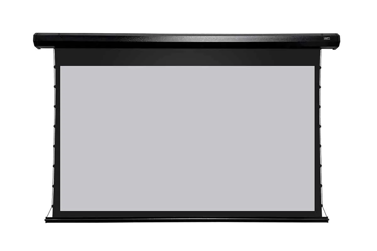 Màn chiếu Elite Screens CineTension 3 WraithVeil Dual – mặt trước màn chiếu