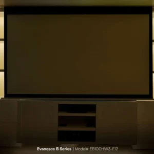Màn chiếu Elite Screens Evanesce B – lắp đặt trong không gian gia đình