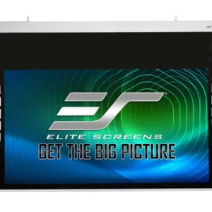 Màn chiếu Elite Screens Evanesce Tab-Tension B CineGrey 5D – mặt trước màn chiếu