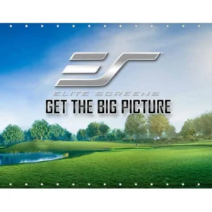 Màn chiếu Elite Screens GolfSim DIY ImpactWhite – phòng golf mô phỏng