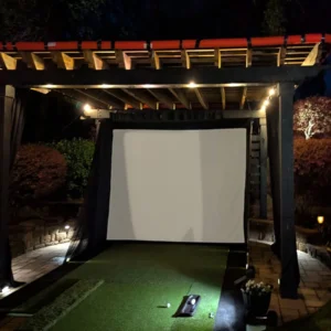 Màn chiếu Elite Screens GolfSim Portable ImpactWhite 350 – chiếu phim sân vườn