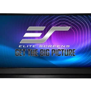 Màn chiếu Elite Screens Kestrel Tab-Tension Modular CLR 2 – mặt trước màn chiếu