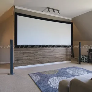 Màn chiếu Elite Screens Lunette 2 – trong phòng chiếu phim