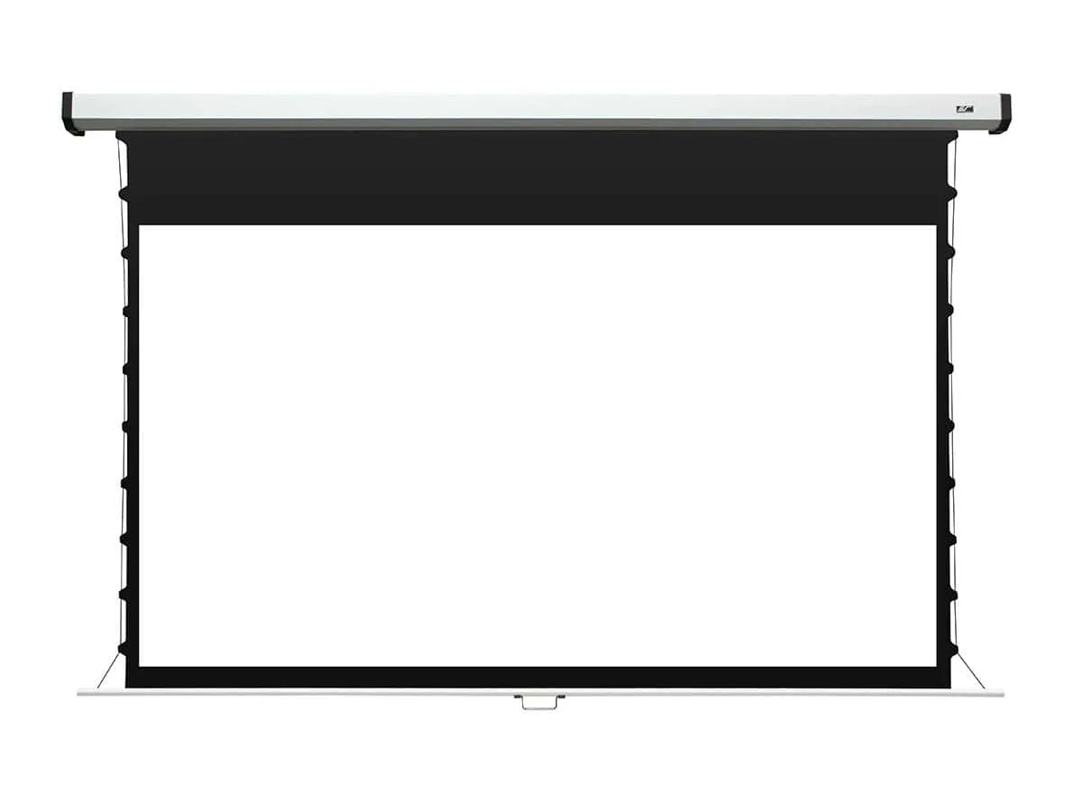 Màn chiếu Elite Screens Manual Tab-Tension 2 – mặt trước màn chiếu