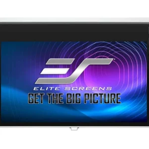 Màn chiếu Elite Screens Manual Tab-Tension 2 – mặt trước màn chiếu