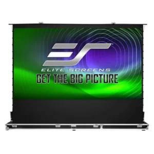 Màn chiếu Elite Screens QuickStand 5-Second Tension 5D – mặt trước màn chiếu