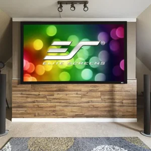 Màn chiếu Elite Screens Sable Frame 2 – trong phòng chiếu phim