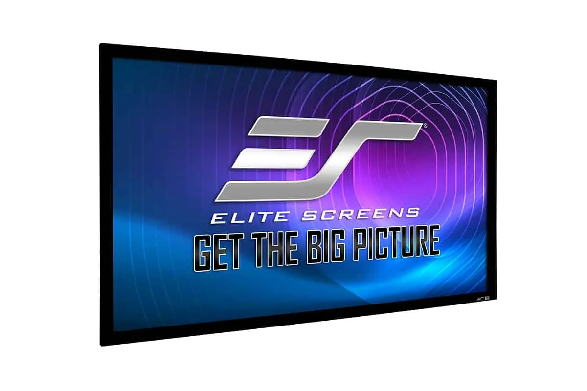 Màn chiếu Elite Screens Sable Frame StarBright 9 – hình ảnh trình chiếu