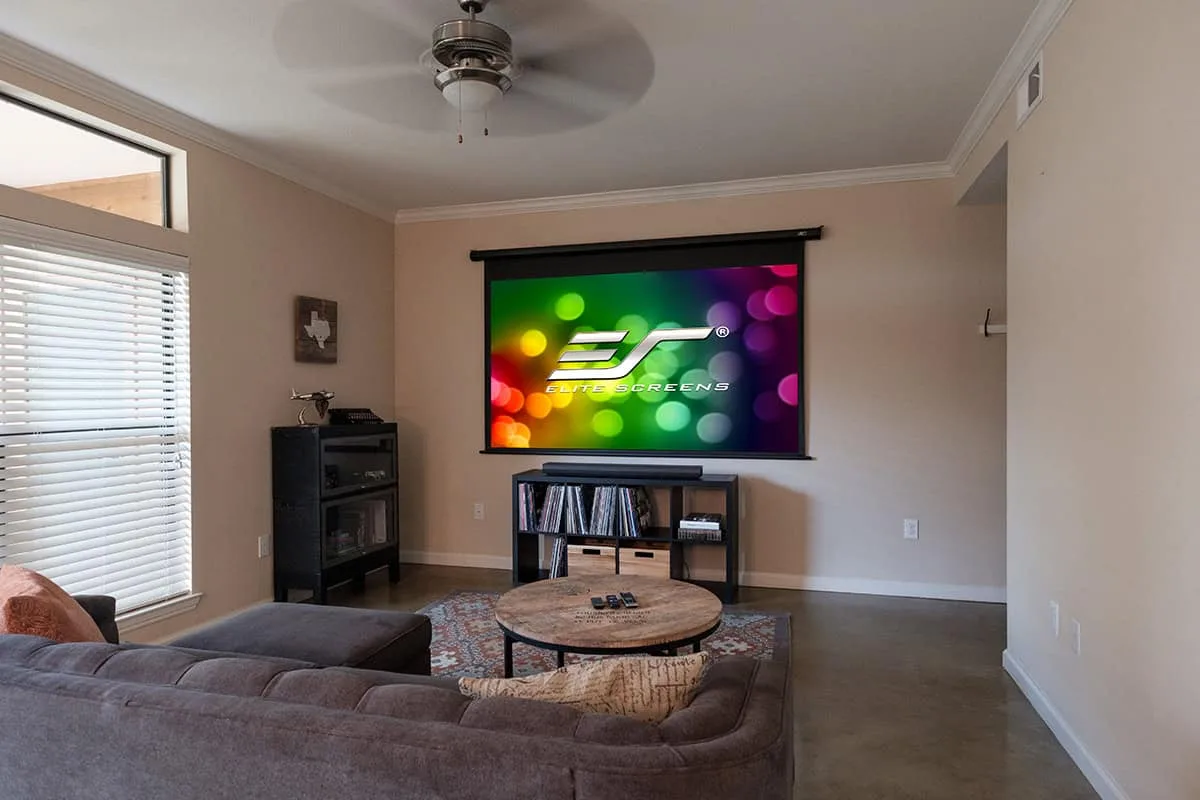 Màn chiếu Elite Screens Spectrum – hình ảnh thực tế