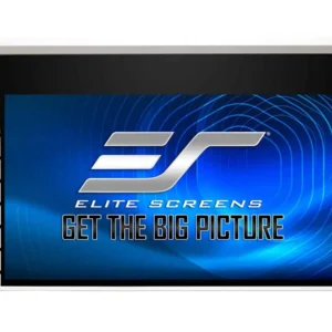 Màn chiếu Elite Screens Starling Tab-Tension CineGrey 4D AT – mặt trước màn chiếu