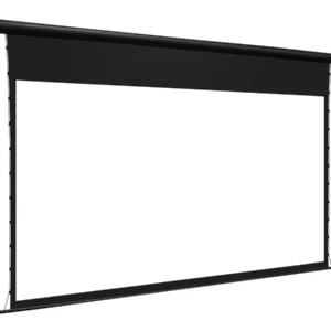 Màn chiếu Elite Screens Yard Master Electric Tension CineWhite – góc nhìn nghiêng