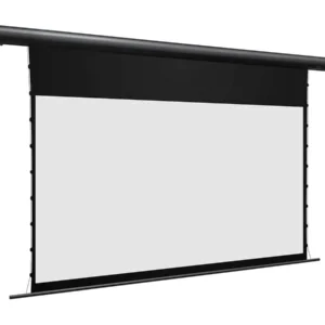 Màn chiếu Elite Screens Yard Master Electric Tension Dual – góc nhìn nghiêng
