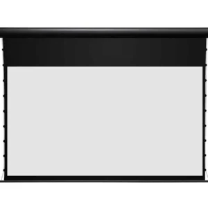 Màn chiếu Elite Screens Yard Master Electric Tension Dual – mặt trước màn chiếu