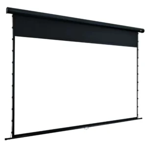 Màn chiếu Elite Screens Yard Master Manual Tension – góc nhìn nghiêng