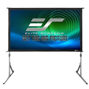 Màn chiếu Elite Screens Yard Master Plus – mặt trước màn chiếu