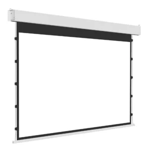 Màn chiếu Elite Screens Yard Master Tab-Tension Wireless – góc nhìn nghiêng