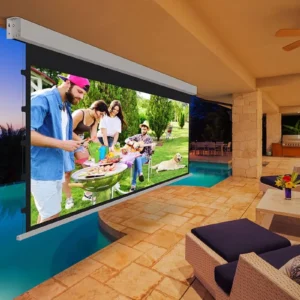 Màn chiếu Elite Screens Yard Master Tab-Tension Wireless – hình ảnh sản phẩm